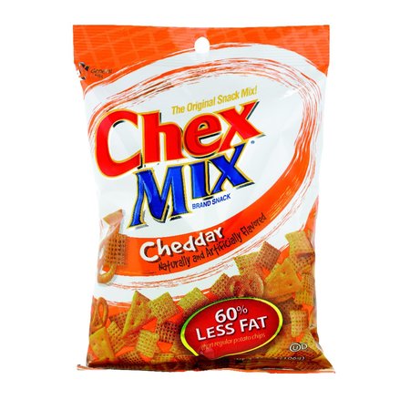 CHEX MIX Cheddar Cheese Snack Mix 3.75 oz Bagged 693398